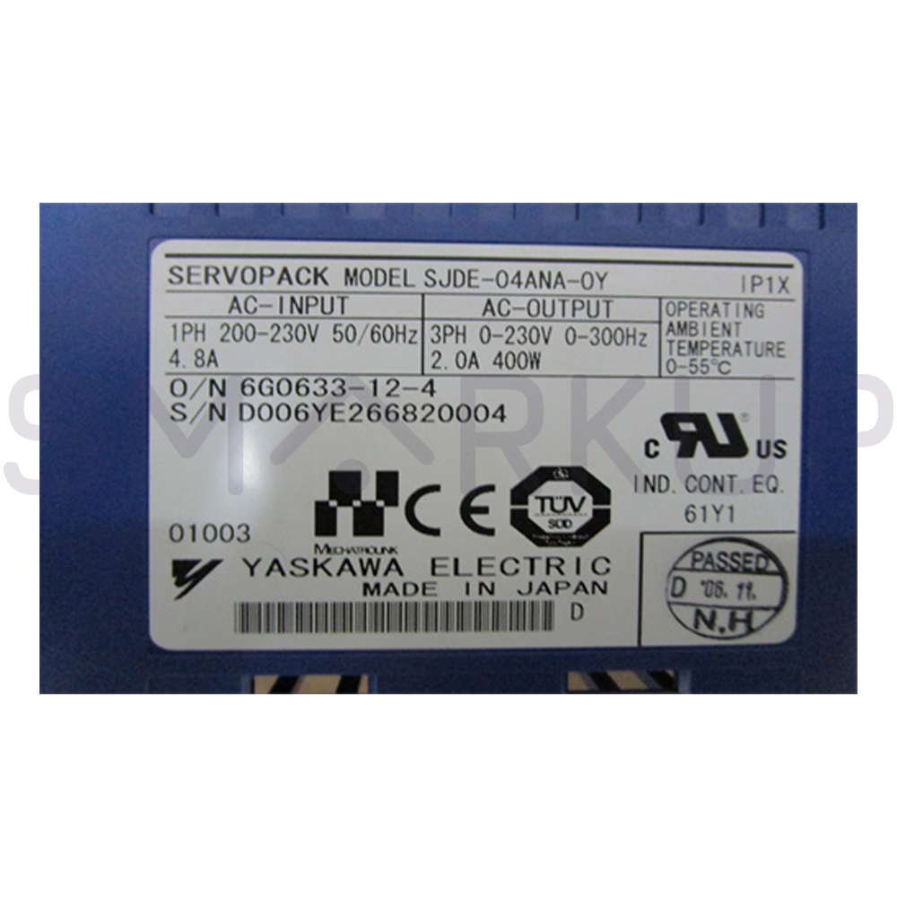 new In Box YASKAWA SJDE-04ANA-OY Servo Drive