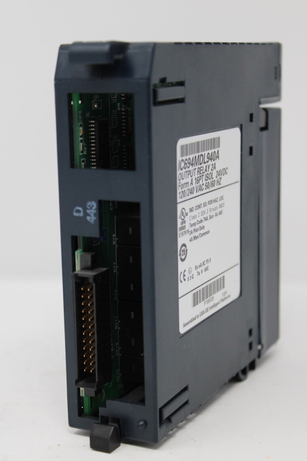 used GE Fanuc IC694MDL940A Output Relay Module - GE FANUC