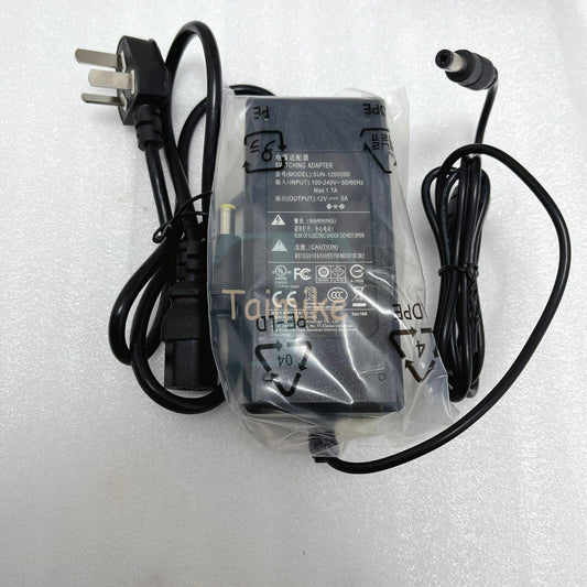 1PCS SUN-1200500 12V 5A SWITCHING ADAPTER POWER SUPPLY~