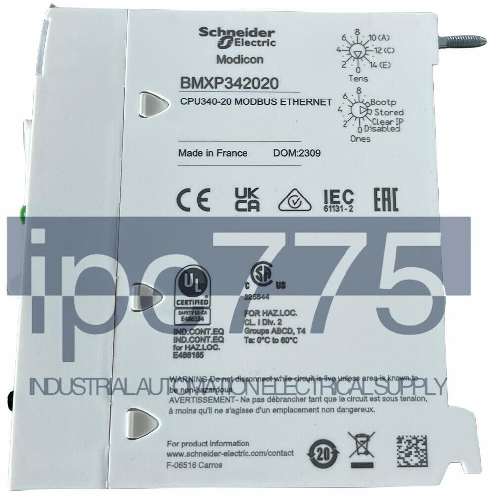 SCHENIDER BMX P342020 CPU340-20 Modbus - SCHENIDER