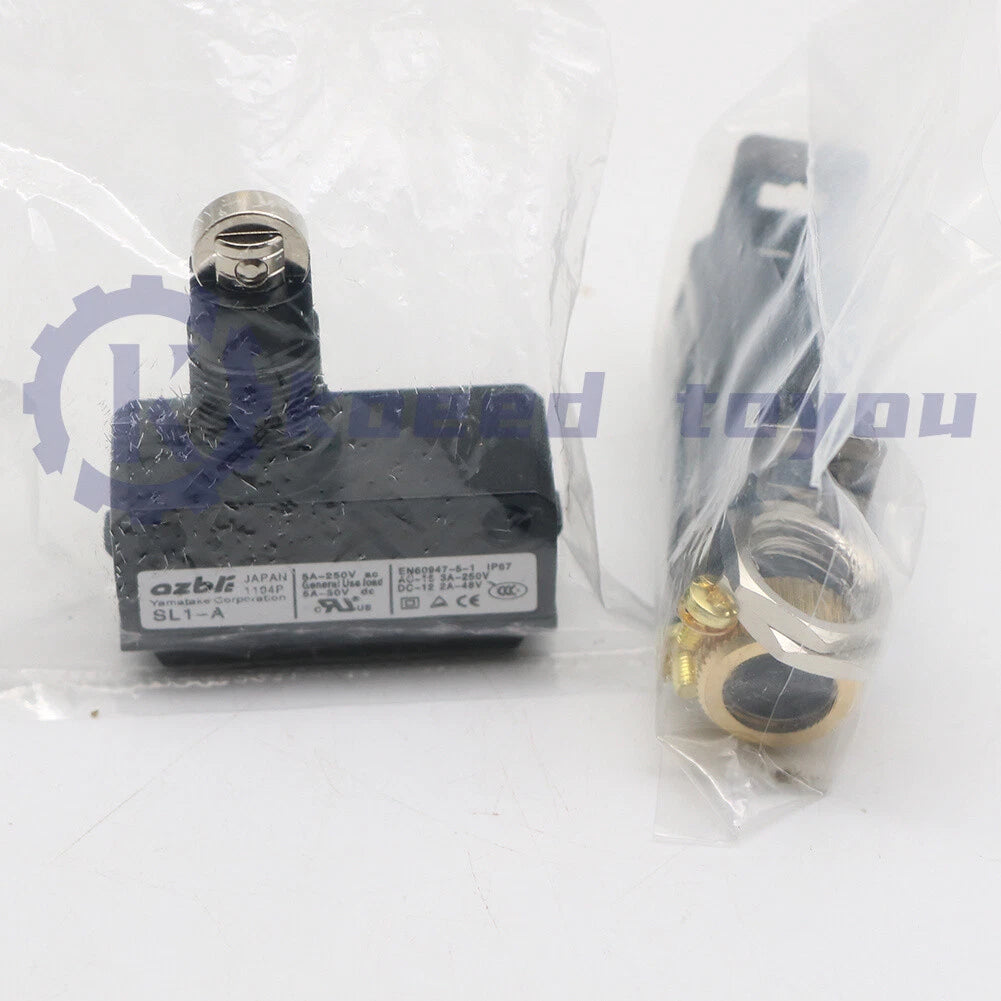 5Pcs EN60947-5-1 IP67 SL1-A Limit Switch for Yamatake Azbil Micro Switch Us