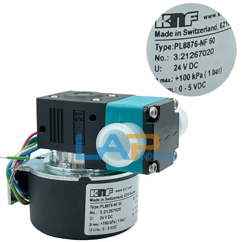 KNF PL8876-NF60 Single Head Ink Supply Pump - New Model - KNF