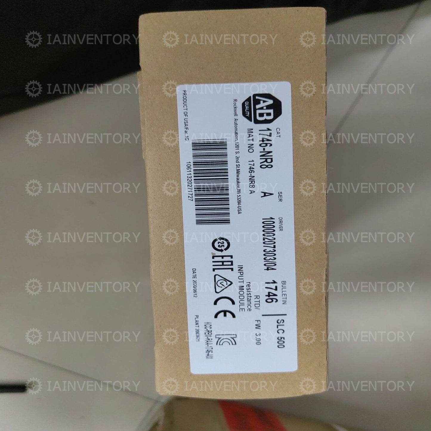 New Factory Sealed 1746-NR8 SLC 500 RTD Resistance Input Module - NEW FACTORY SEALED