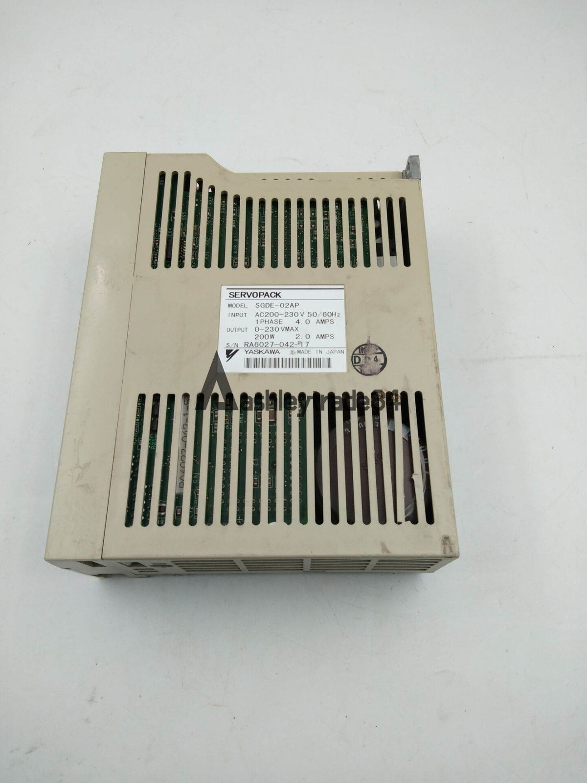 used 1PCS Yaskawa servo driver SGDE-02AP