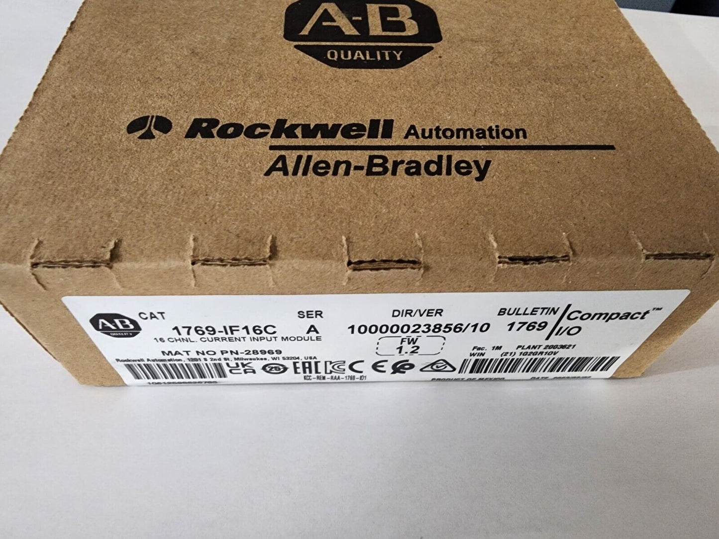 CompactLogix 1769IF16C 16 Pt Current Module - COMPACTLOGIX