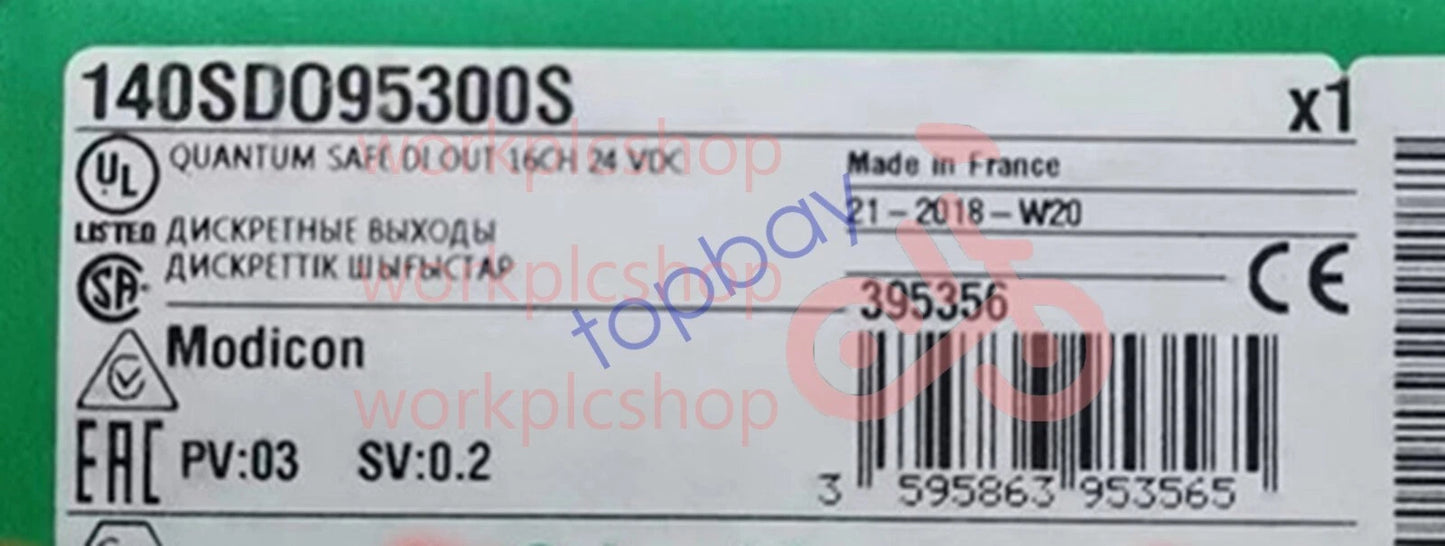 Schneider Modicon 140SDO95300S safety dc discrete output module