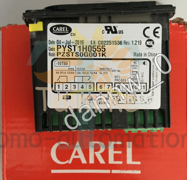 CAREL PZSTS0G001K PYST1H0555 Temperature Controller