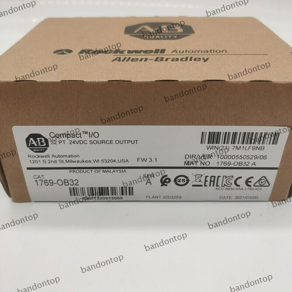 CompactLogix 32 Pt 24VDC Module 1769-OB32 New Factory Sealed - NEW FACTORY SEALED