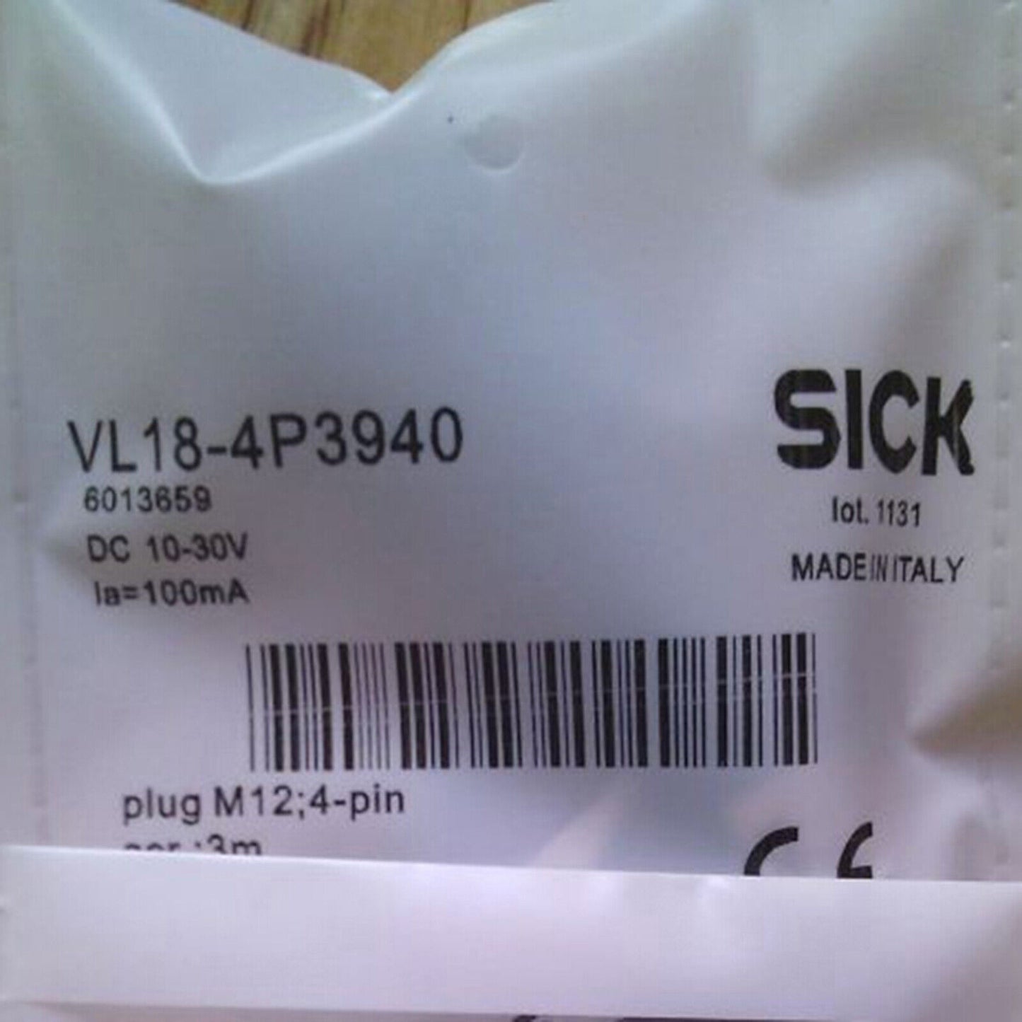 New ONE SICK Proximity Switch Sensor VL18-4P3940 - ONE SICK