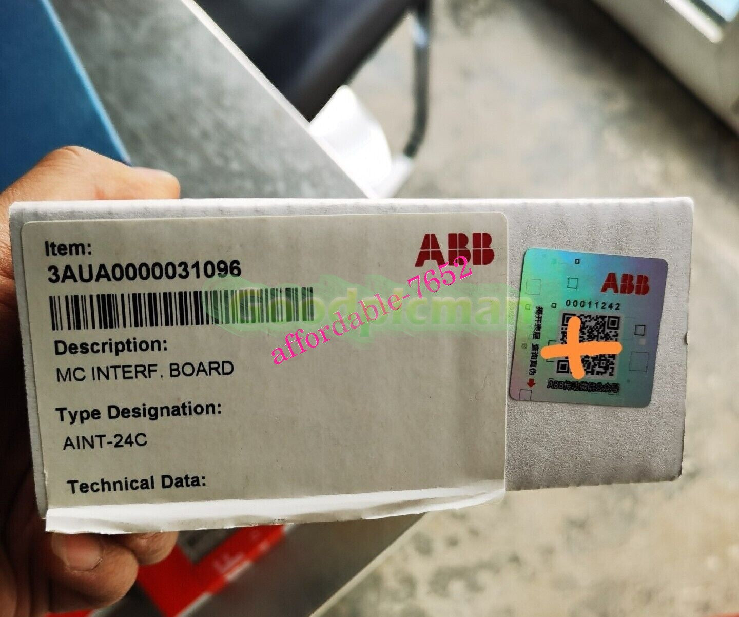 ABB AINT-24C 3AUA0000031096 MC INTERF BOARD /FED/UPS