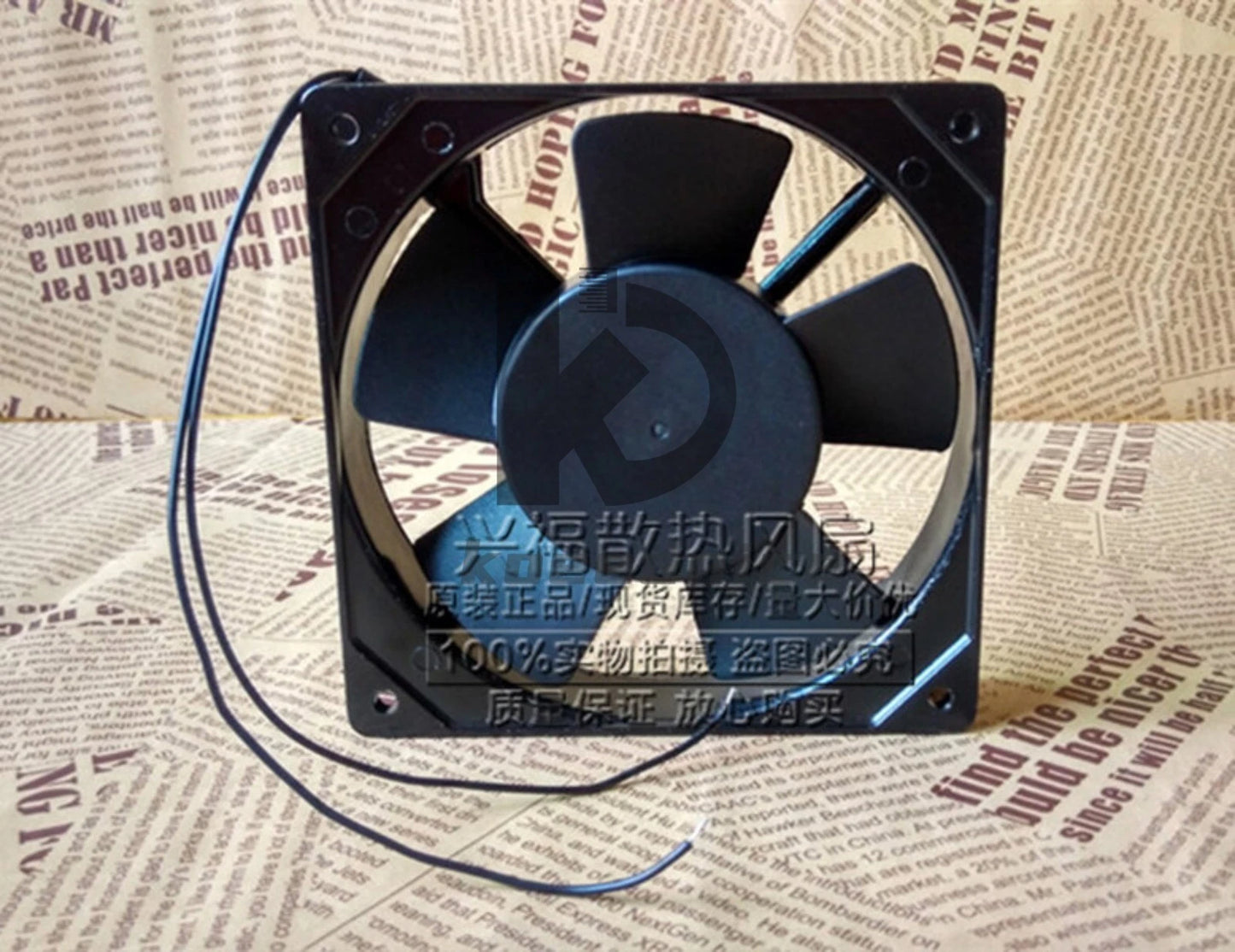 1PC for fan 12cm 2 Pin SF101AT 110-120V-50/60Hz 0.14A AC