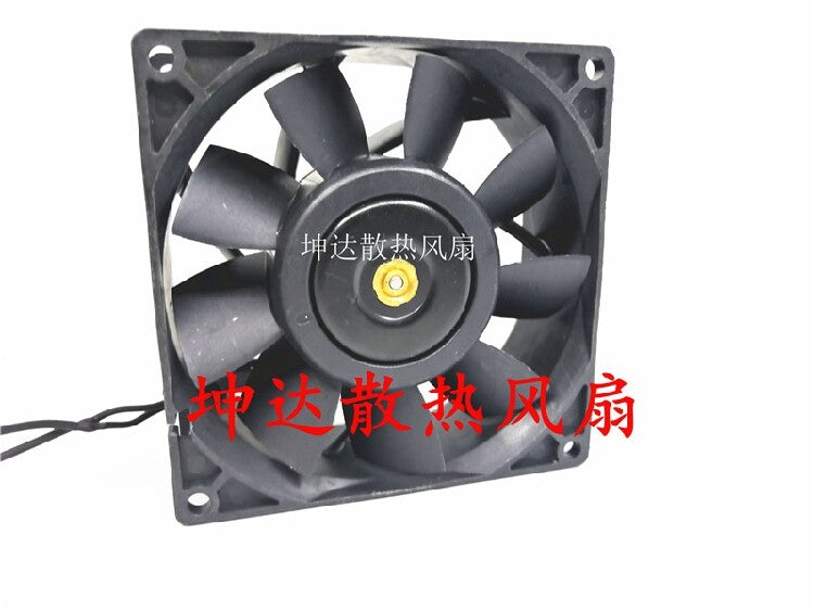 1pcs Delta PFB0912DHE 12V 3.72A 9038 9 cm 4-wire violent car booster fan