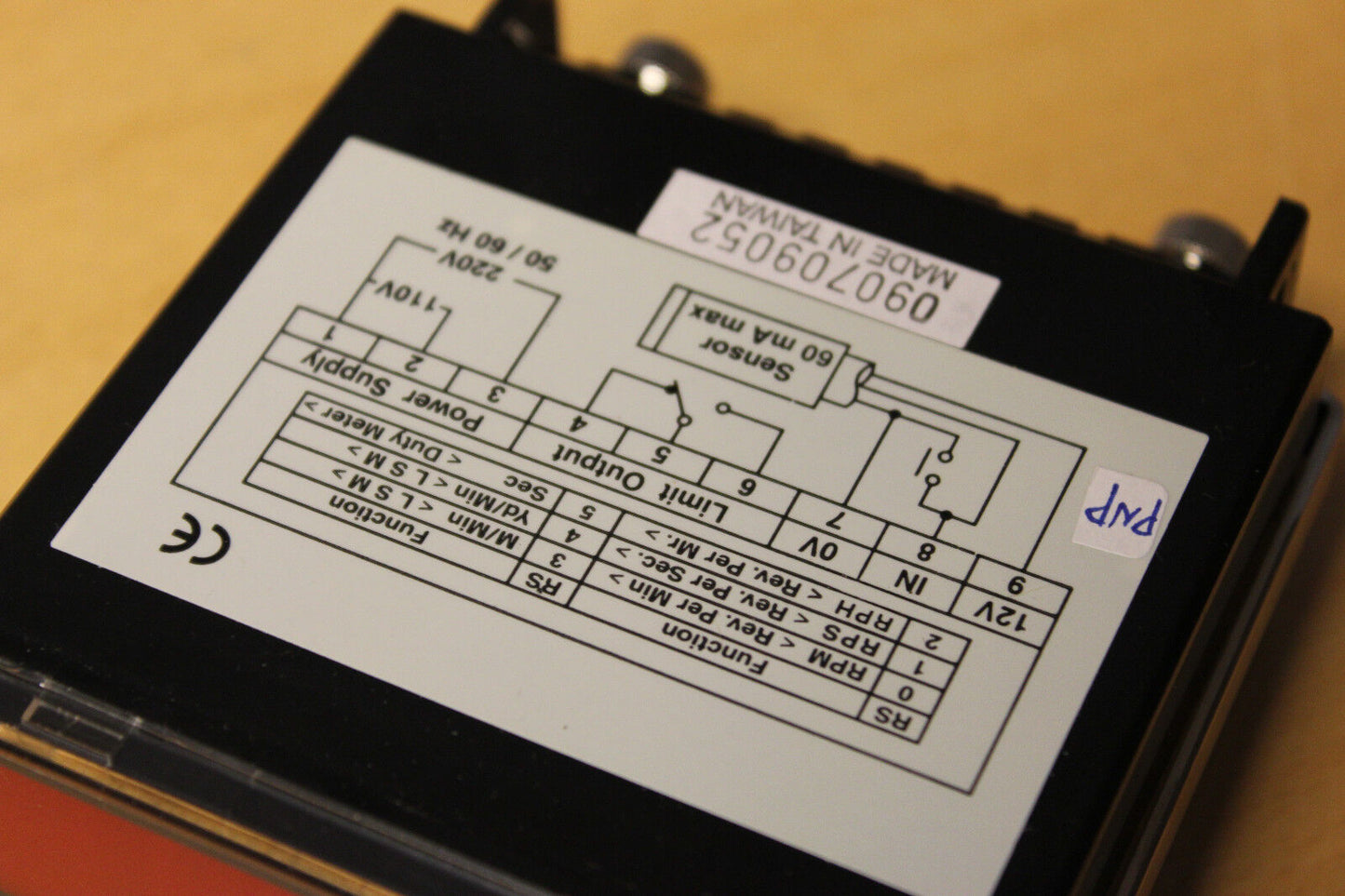 Fotek SM-20P Tachometer & Line Speed Meter - Used - FOTEK