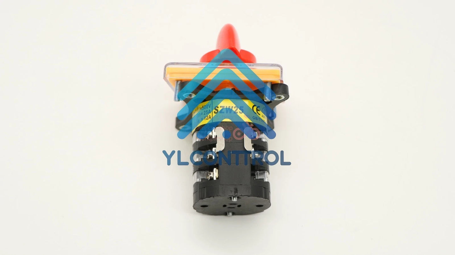 ZHUCO SZW25/SZW25-3 DC220V12A Milling Machine Switch Universal Changeover Switch