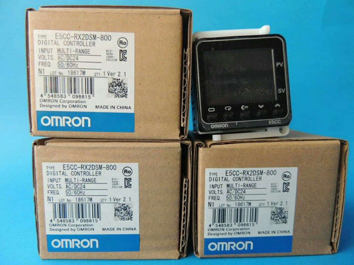 1PC Omron Temperature Controller E5CC-RX2DSM-800 24VAC\DC Relay *TT