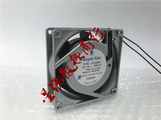 1pcs Royal Fan TYPE UTL806A AC 220V 7W 8025 Cabinet Fan