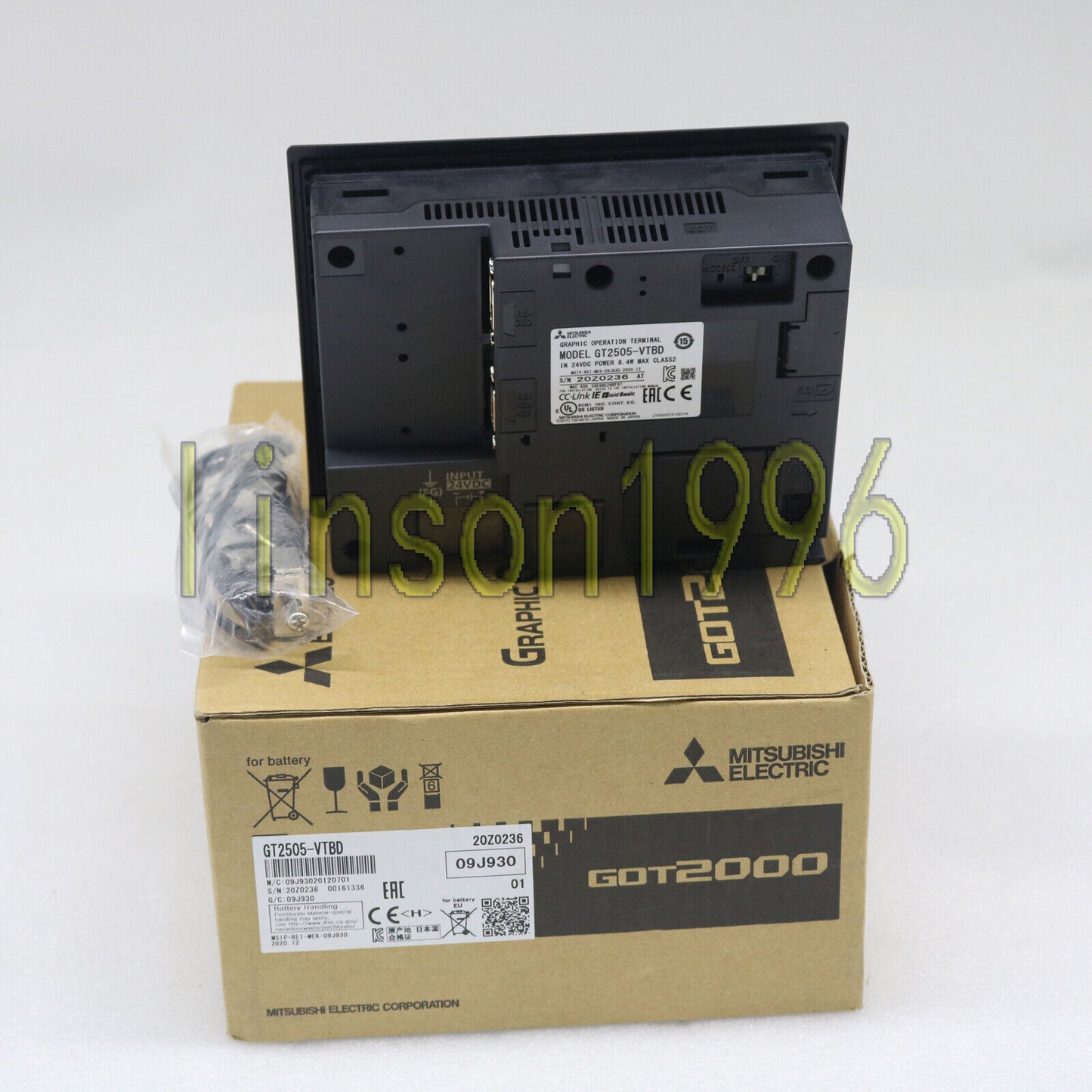 1PC Mitsubishi GT2505-VTBD Touch Screen MID_SIZE FAST SHIP - MITSUBISHI