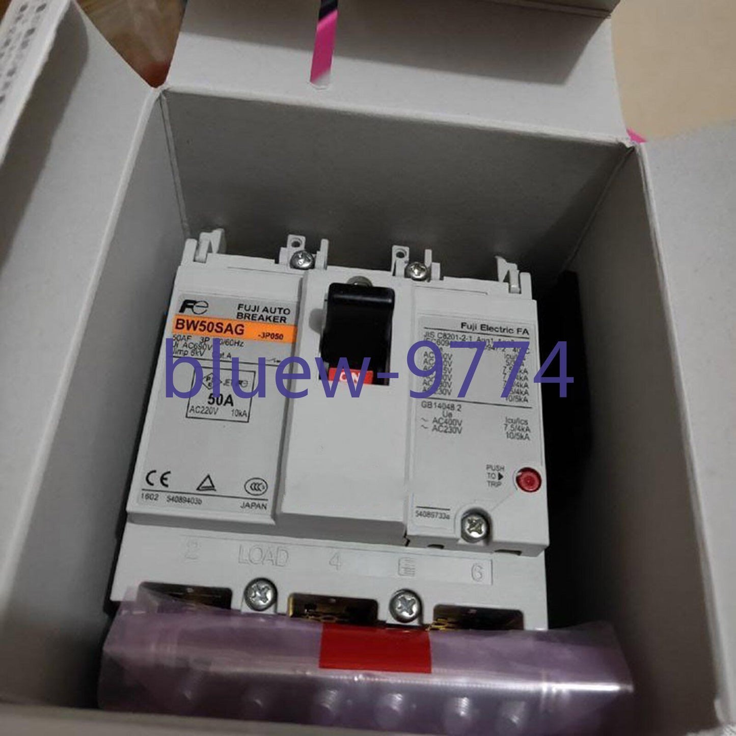 BW50SAG 3P 50A circuit breaker - FUJI