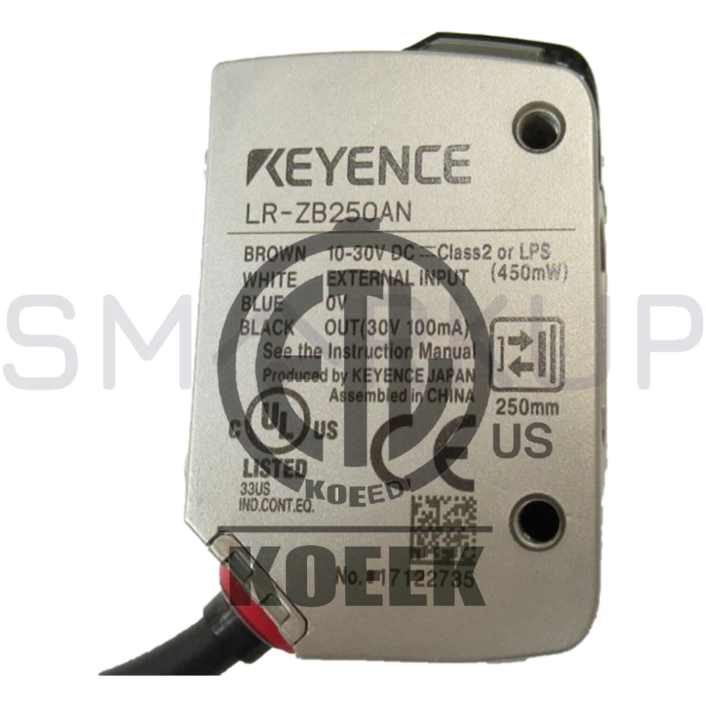 KEYENCE LR-ZB250AN CMOS Laser Sensor