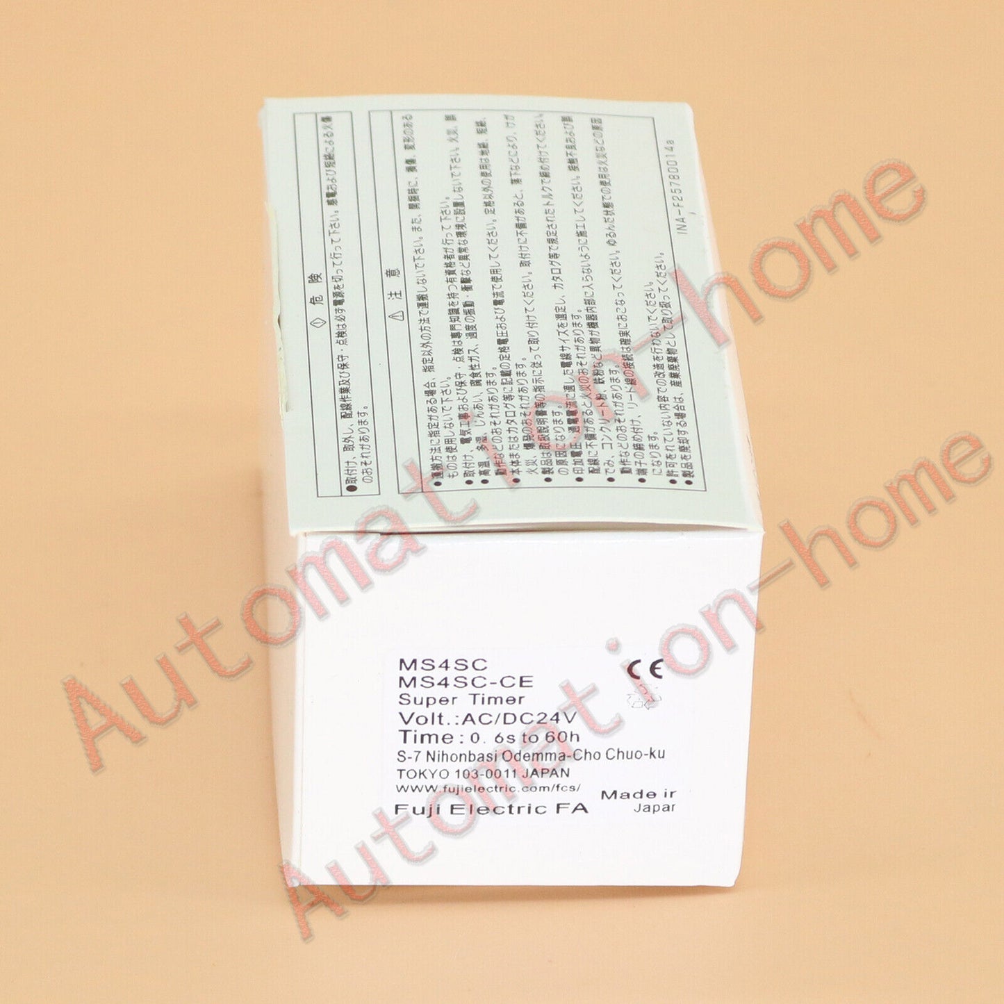 FUJI Time Relay MS4SC-CE 24VDC/AC 0.6s to 60h In - FUJI