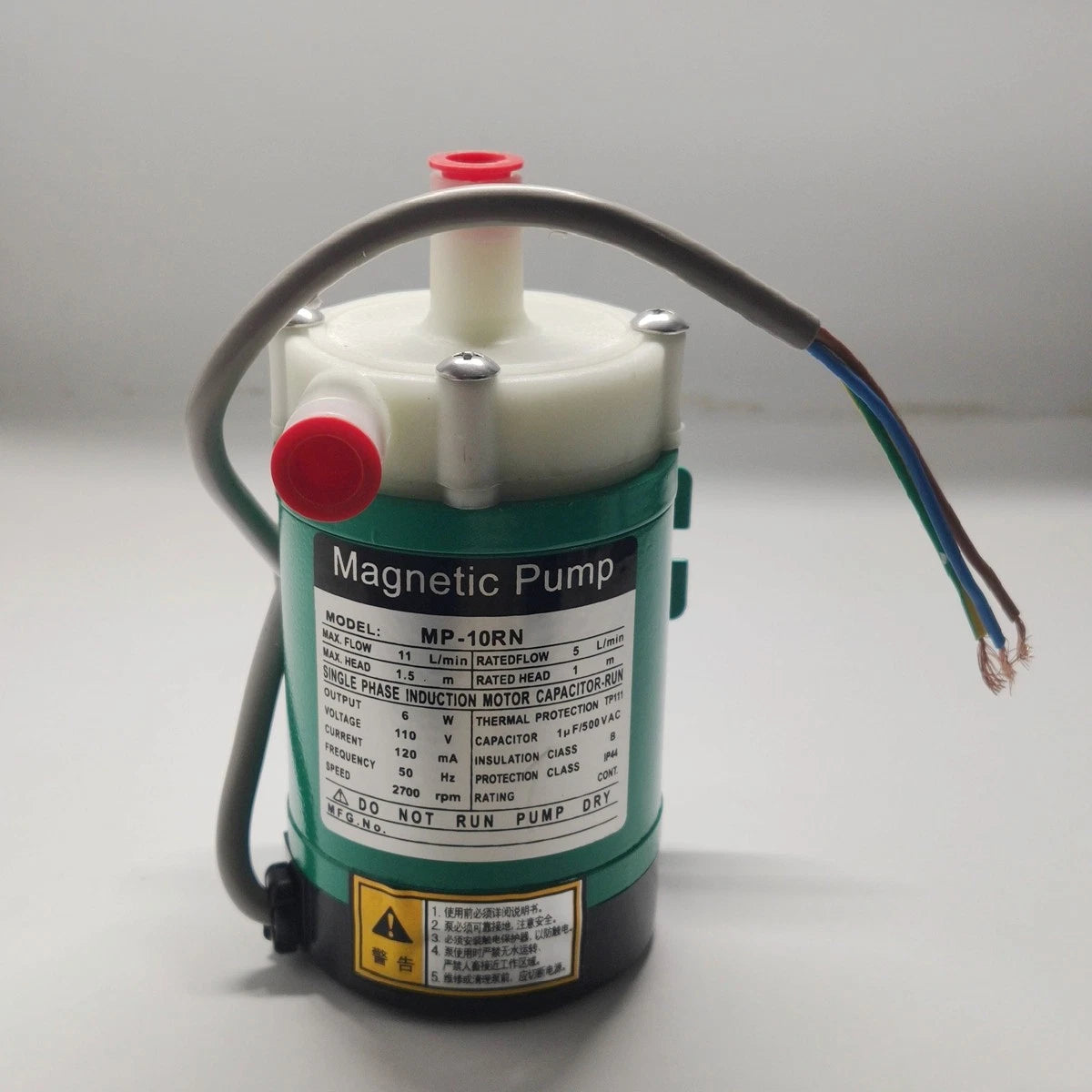 MP-10RN 220V 110V 6W Micro Magnetic Pump Corrosion Resistant Circulating Pump #k