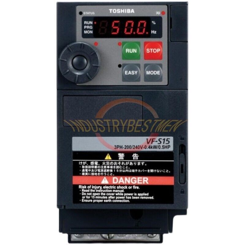 Toshiba Inverter VFS15-4004PL1-CH 400V/0.4KW Three-phase - TOSHIBA