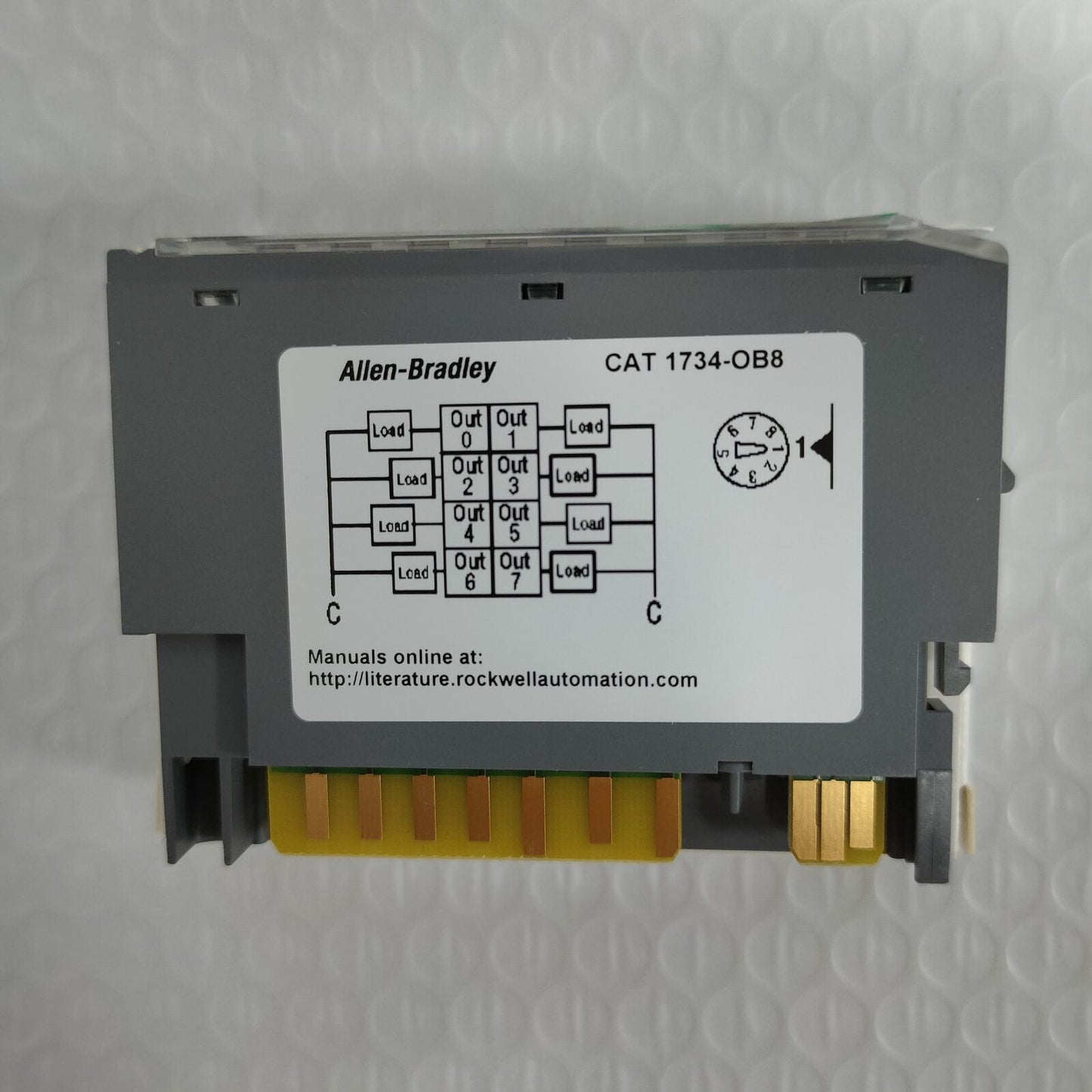 Allen-Bradley 1734-OB8 SER C POINT Digital Output Module 2022 Factory Sealed - ALLEN-BRADLEY
