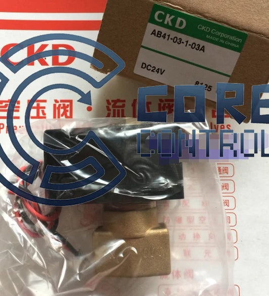 1PC CKD AB41-03-1-03A-DC24V AB41-03-1-03A DC24V