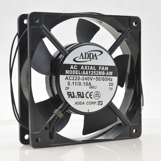 1pcs ADDA AA1252MB-AW 12CM 220v 0.11A 12025 Cabinet Chassis Cooling Fan