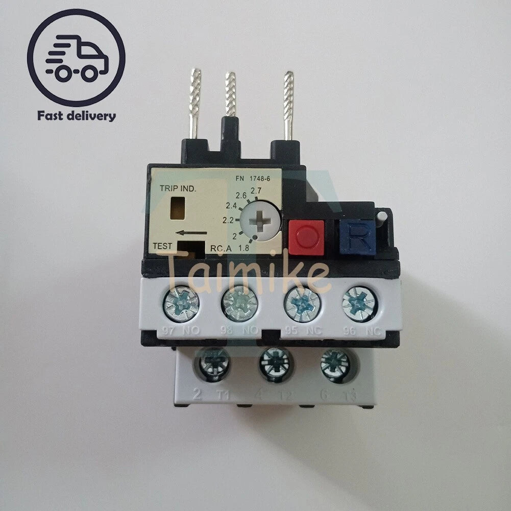 1PCS - TAIAN RHN-10K 8.5-12.5A Thermal Overload Relay