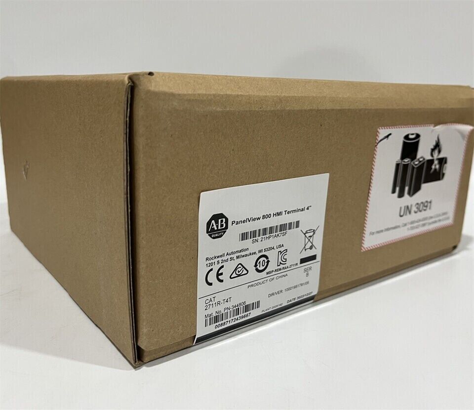 Allen-Bradley 2711R-T4T Panelview 4-inch HMI Terminal New Factory Sealed - ALLEN-BRADLEY