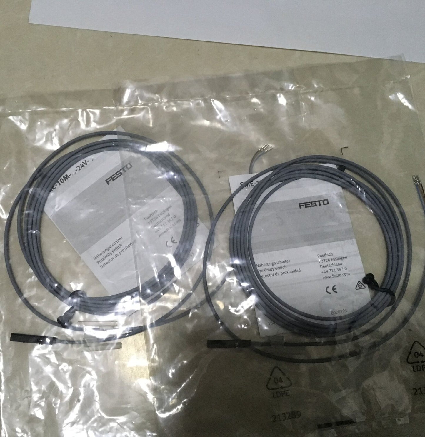 Festing Proximity Switch SME-10M-DS-24V-E-2.5L Fast - FESTING