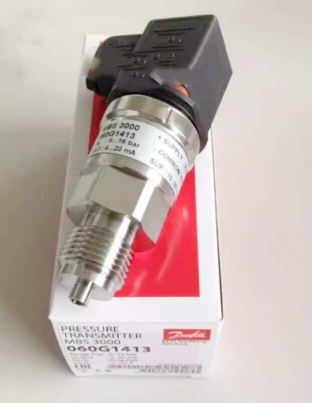 new 1pcs Danfoss Pressure Transmitter Sensor MBS3000 060G1413 0-16bar - DANFOSS
