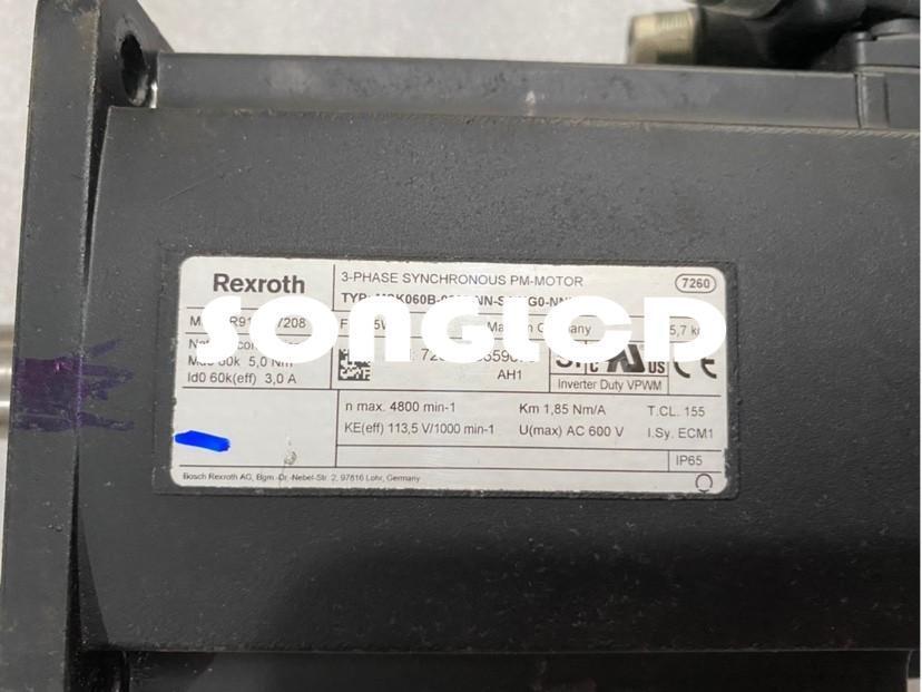 Bosch MSK060B-0300-NN-S1-UG0-NNNN Servo Motor 3000 RPM - BOSCH
