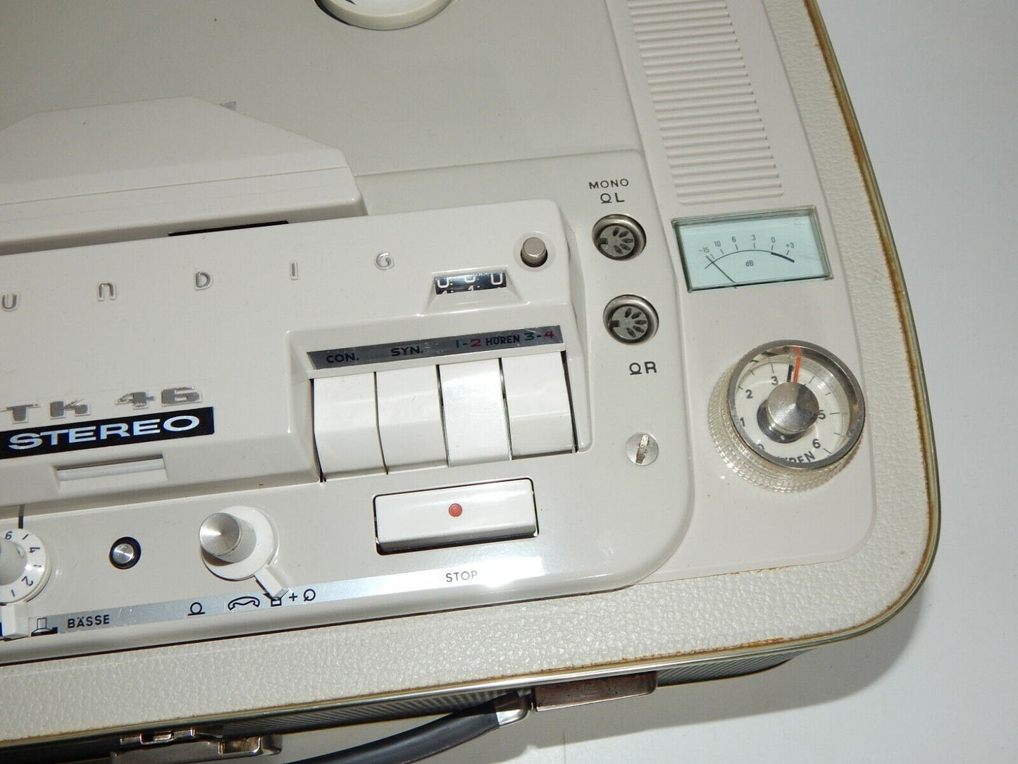 Used GRUNDIG Stereo Luggage Tape Recorders TK46 - GRUNDIG