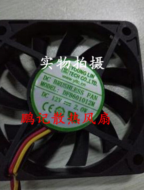 1pcs Y.S.TECH FD125010HB 12V 0.14A 50*50*10 double ball cooling fan