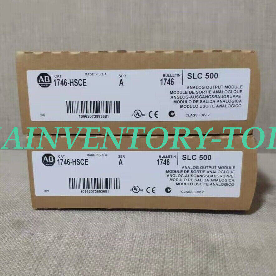 NEW Allen Bradley ORIGINAL MANUFACTURER MODULE 1746-HSCE LOCATION SHED - ALLEN BRADLEY