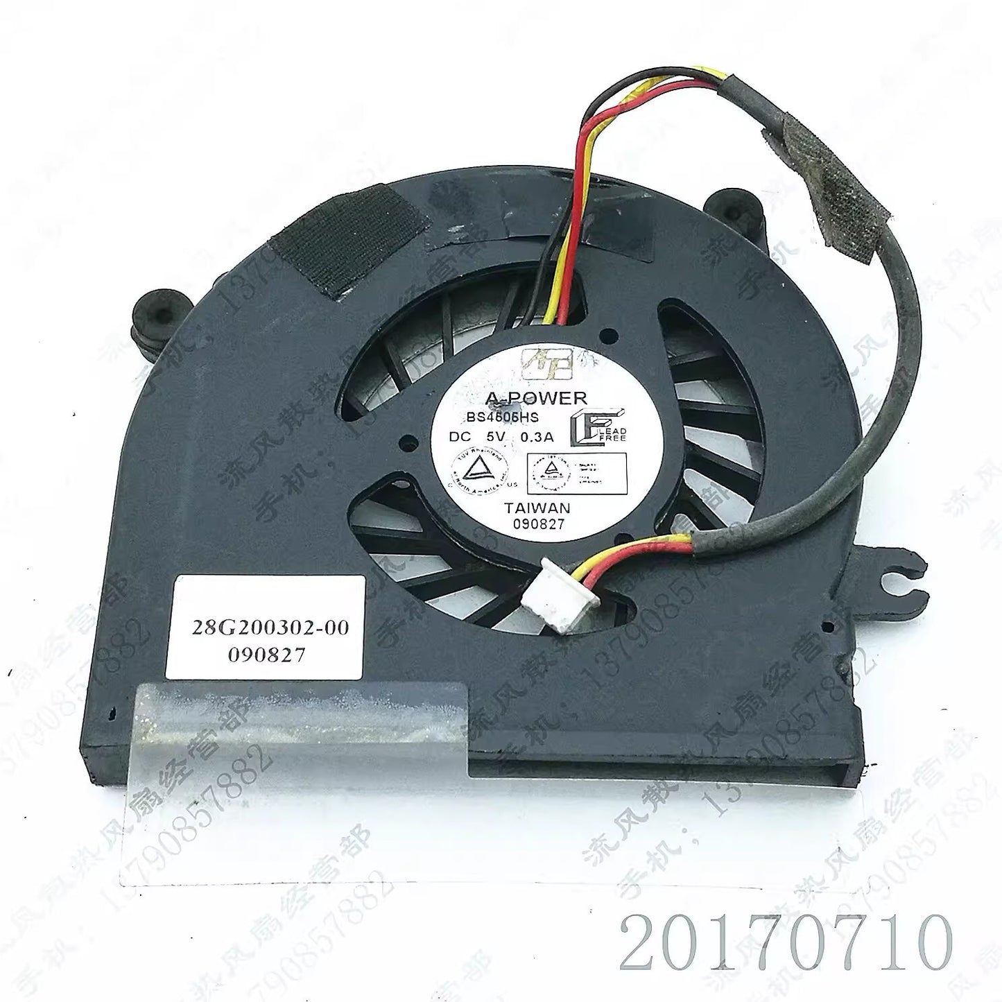 1PCS for A-Power BS4505HS 5V 0.3A 28G200302-00 Notebook CPU Cooling Fan
