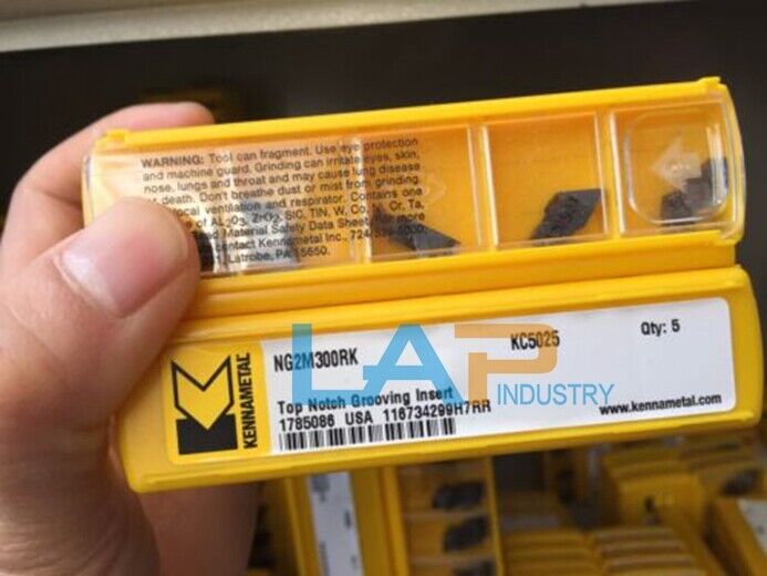 5PCS KENNAMETAL NG2M300RK KC5025 CNC Blades - High Performance - KENNAMETAL