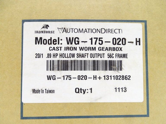 IRONHORSE WG-175-020 GEARBOX (USED) - IRONHORSE