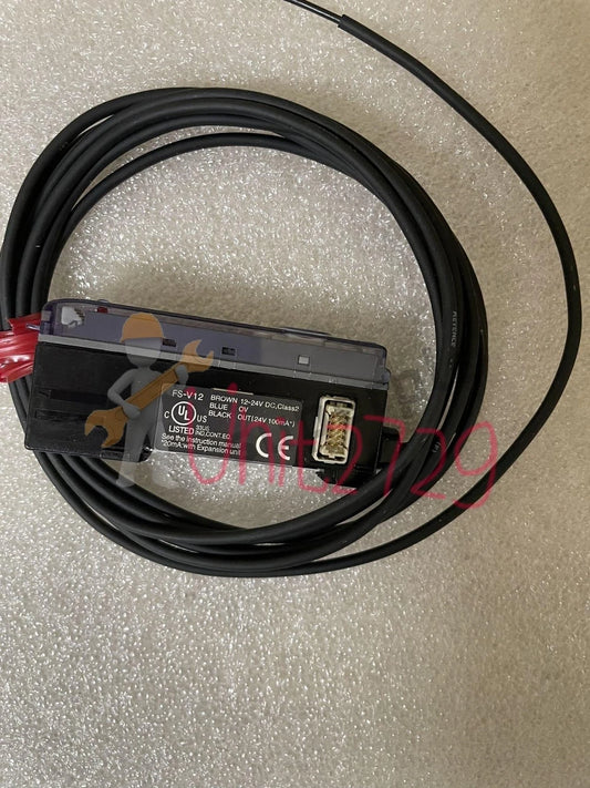 FS-V12 FS V12 Keyence Fiber Optic Sensor Amplifier free shipping