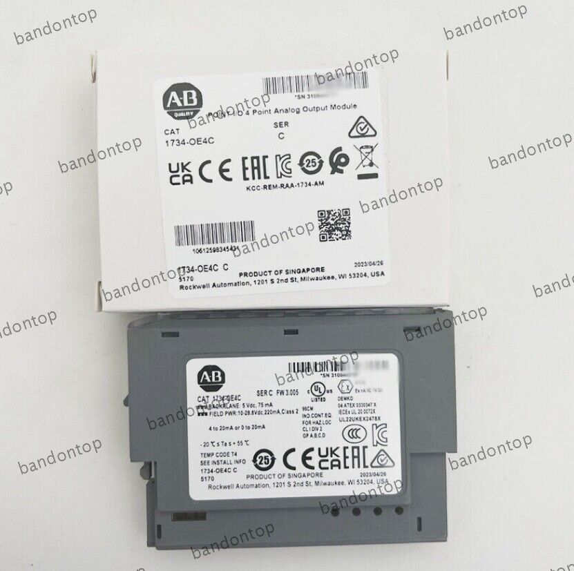 Allen Bradley 1734-OE4C 4 Point Analog Output Module - ALLEN BRADLEY