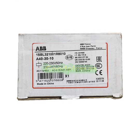 ABB A40-30-01 Contractor AC380V/110V/220V 1Pcs/