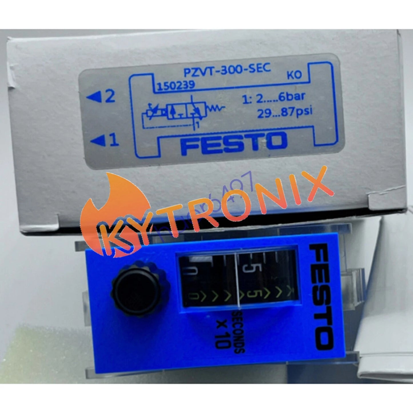 1pcs FESTO PZVT-300-SEC 150239 Timer in box Free shipping