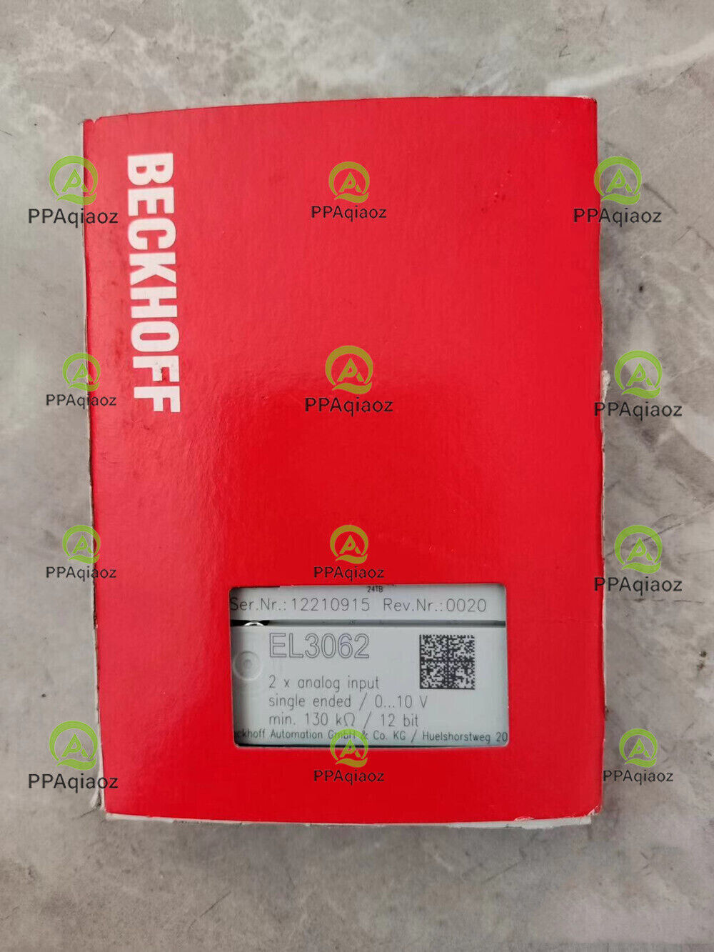Beckhoff EL3062 PLC Module - BECKHOFF