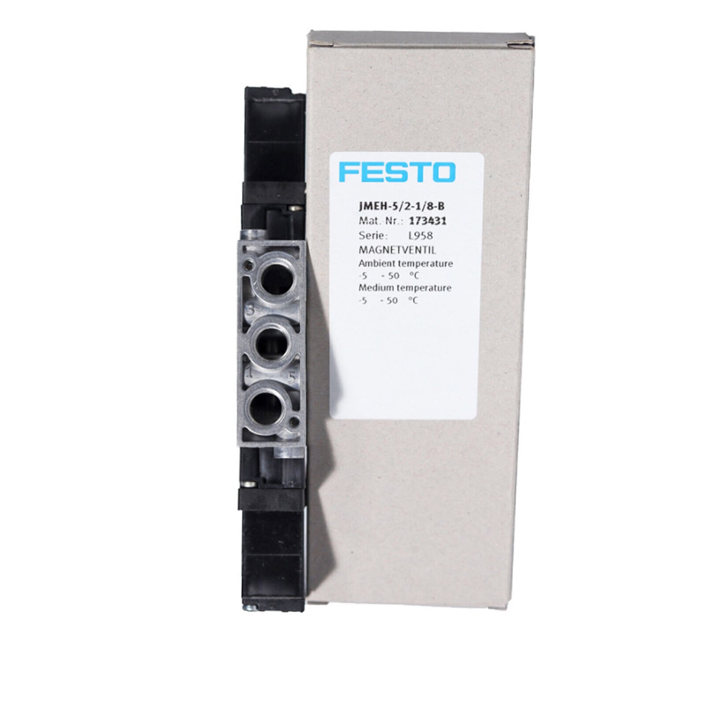 Festo 173431 Solenoid Valve - JMEH-5/2-1/8-B - FESTO