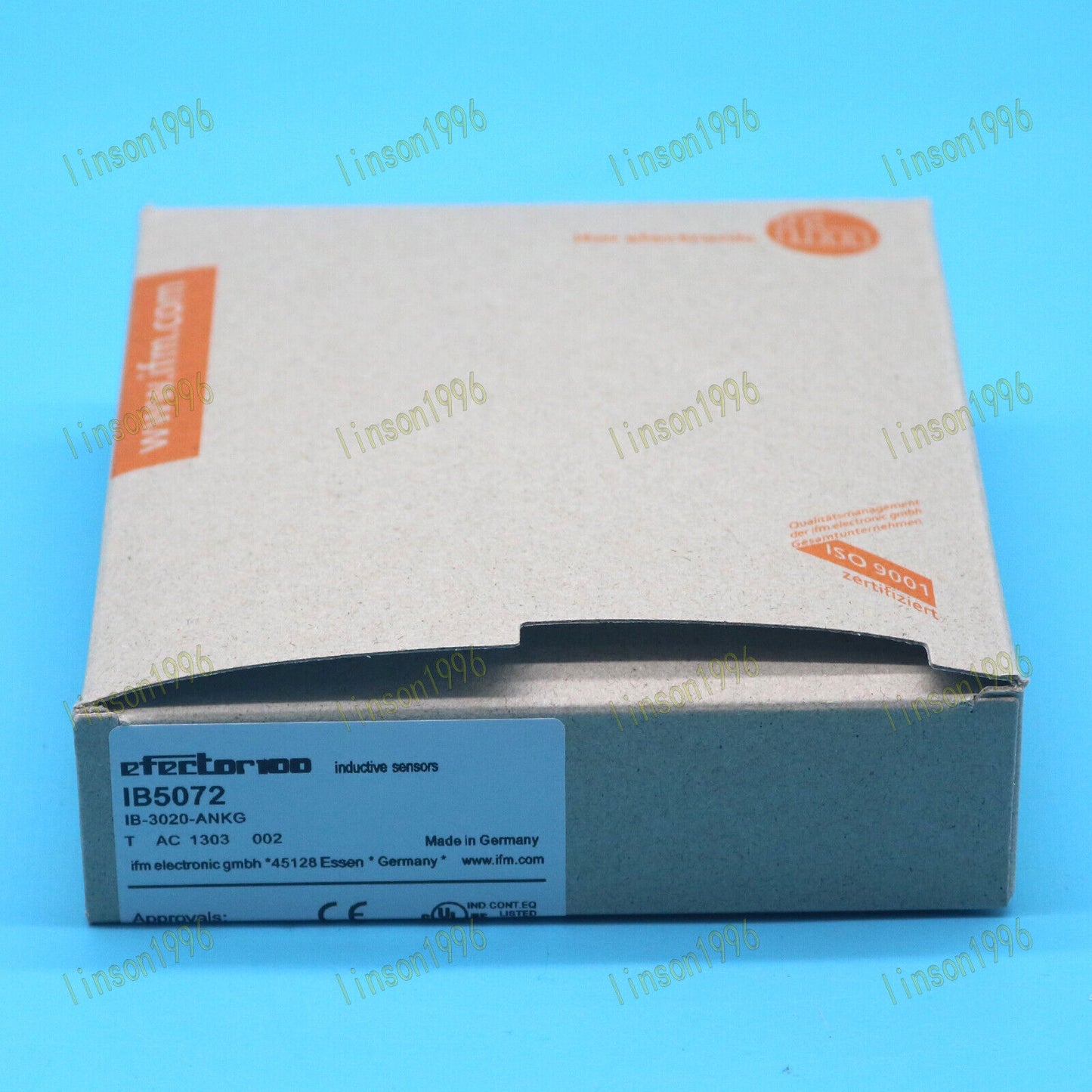 1PC IFM IB5072 Inductive Proximity Sensor Fast Ship - IFM