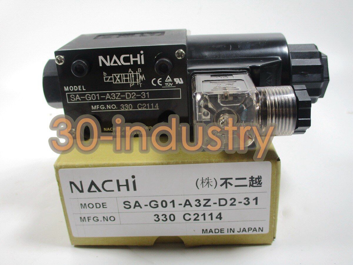 NACHI Solenoid Directional Valve SA-G01-A3Z-D2-31 24V - 1PC - NACHI