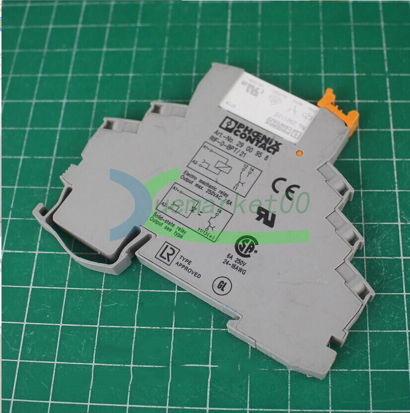 new 5PCS PHOENIX CONTACT NO.2961105 With 2900958 RIF-0-BPT/21 Socket - PHOENIX