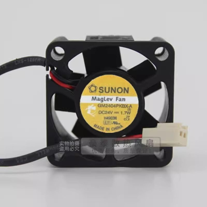 SUNON GM2404PKBX-A 4020 DC24V 1.7W 4CM 2-Wire Inverter Cooling Fan